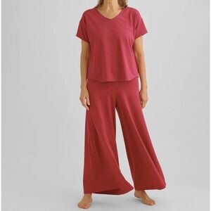A Domani Moisture Wicking Cooling Pink Pajama Set sz 2 Medium Oprah Favorite